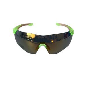 Kreedom Sport Sunglasses Black Lens UV Protection Unisex Cycling Outdoor Green